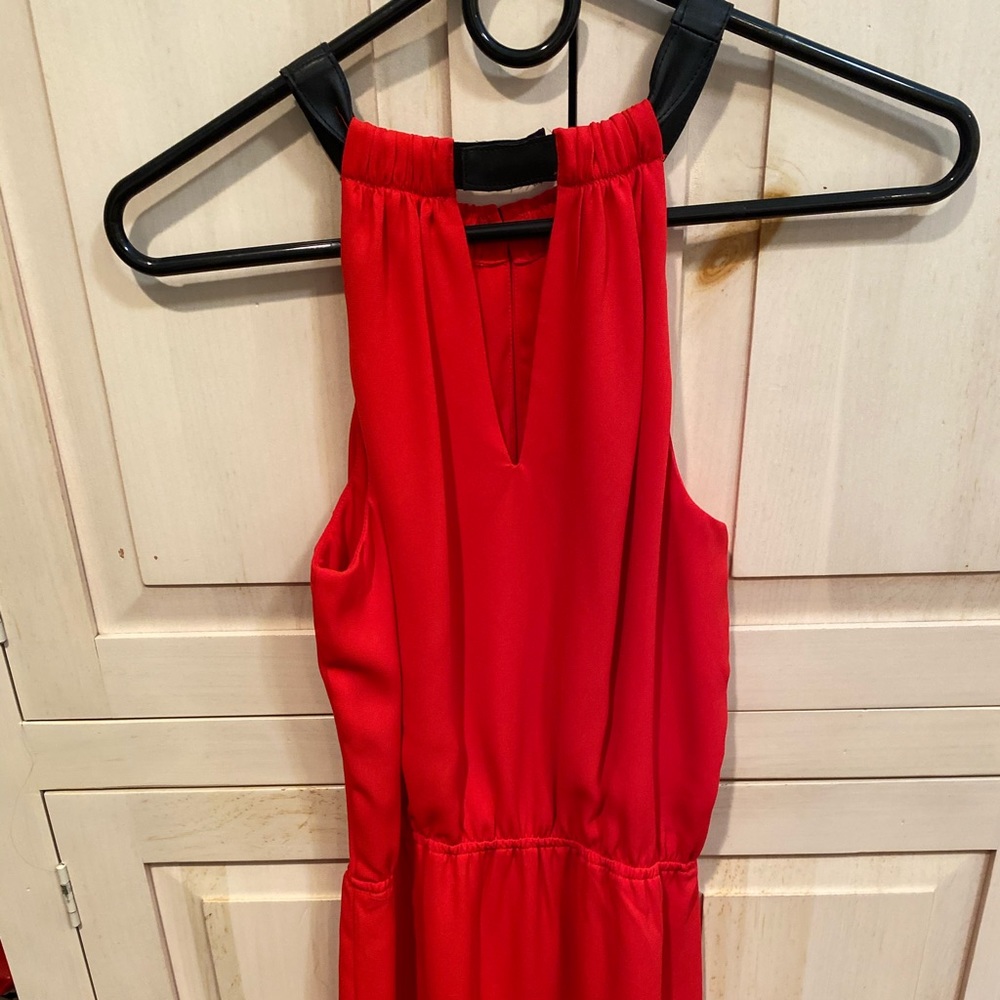 Red dress